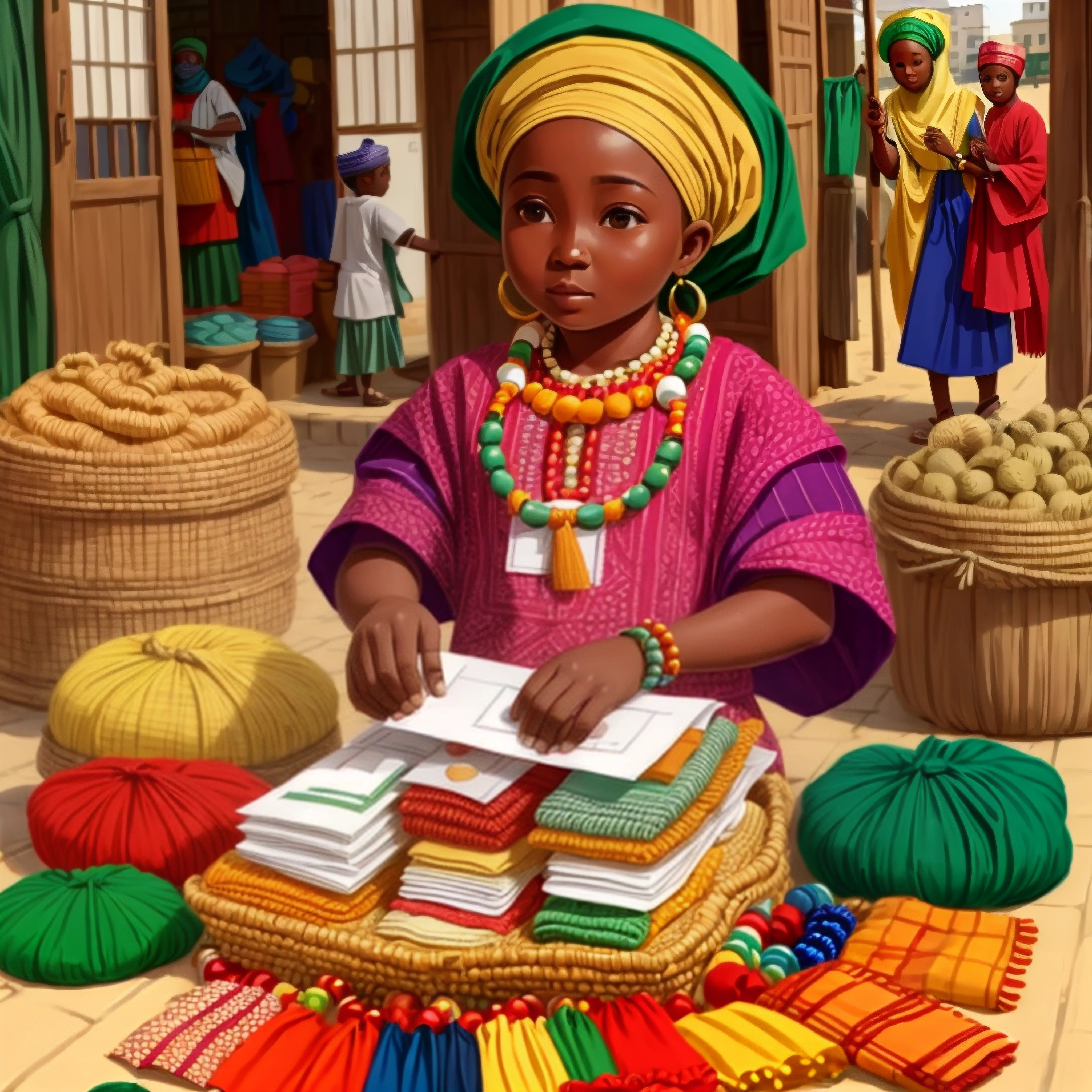 Adaeze's Adventure: Embracing Two Cultures