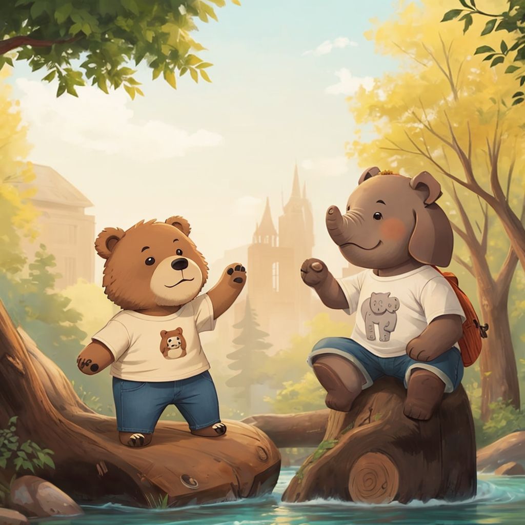 Benny Bear and the Magical Mirror