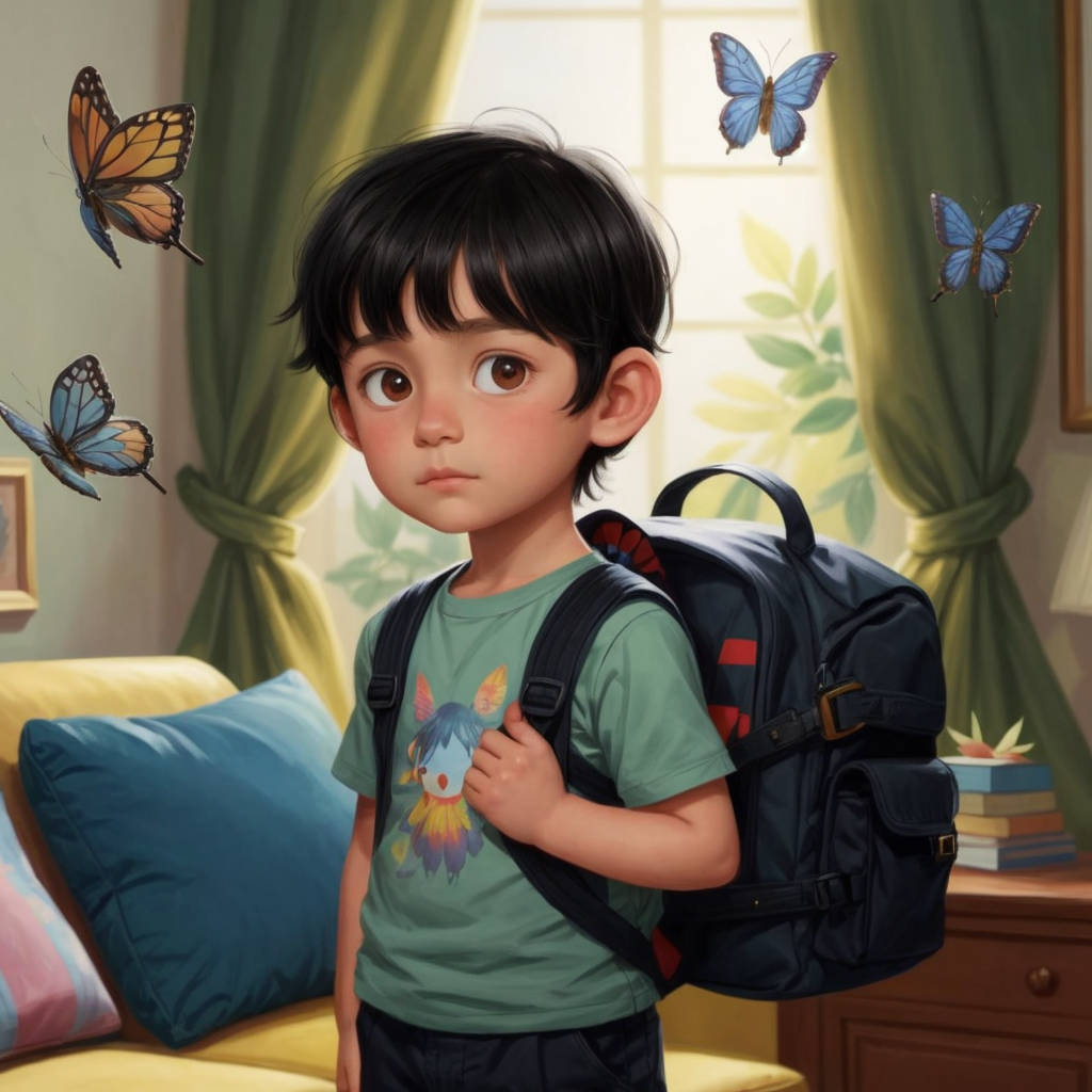 Connie goes to a new school