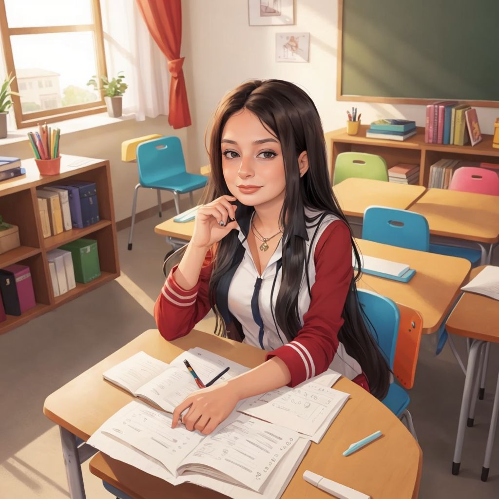 Daria aprende español