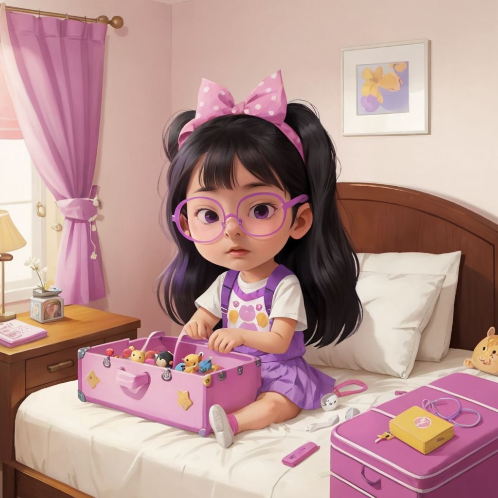 Hazel spends her birthday at Disneyland