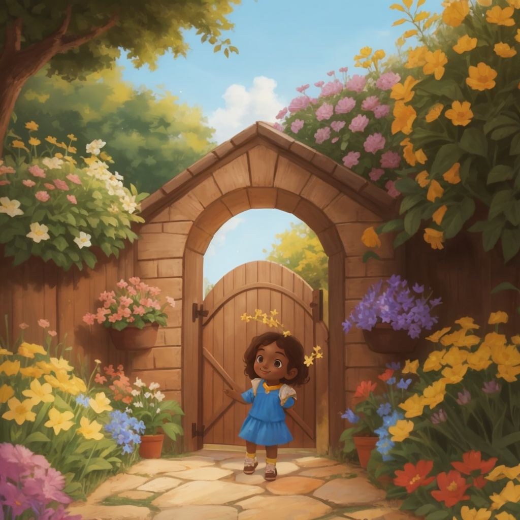 Kha'Lani's day in the magical garden