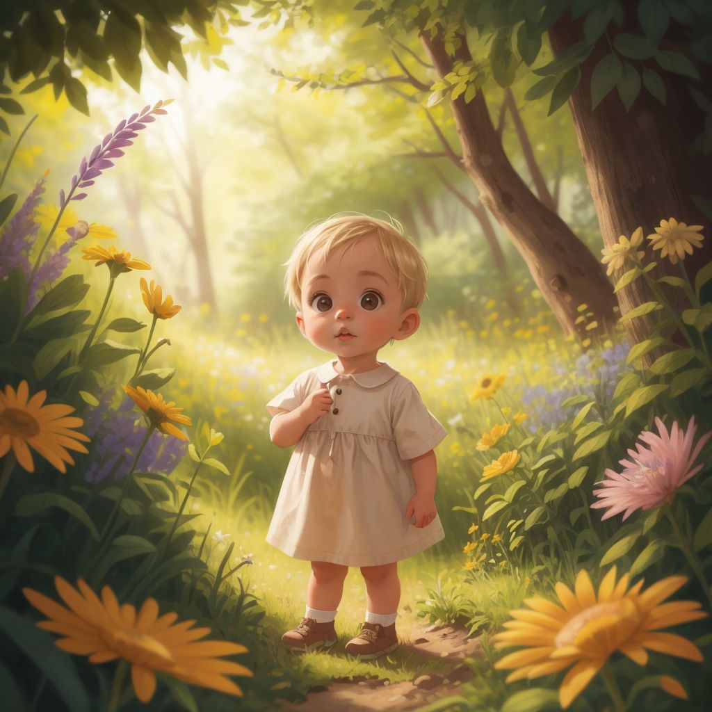 Kiara's adventure in the secret garden