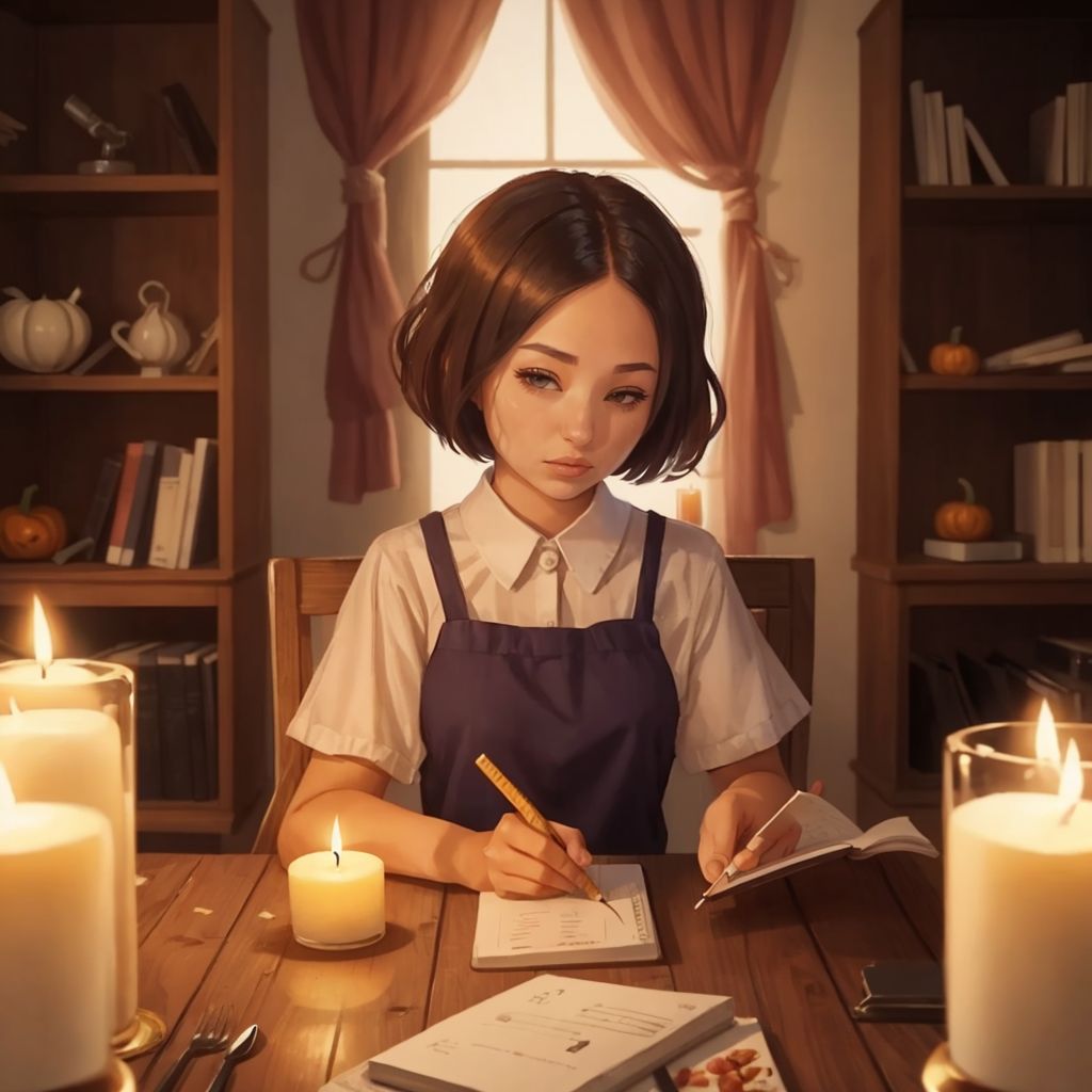 Make candles with April