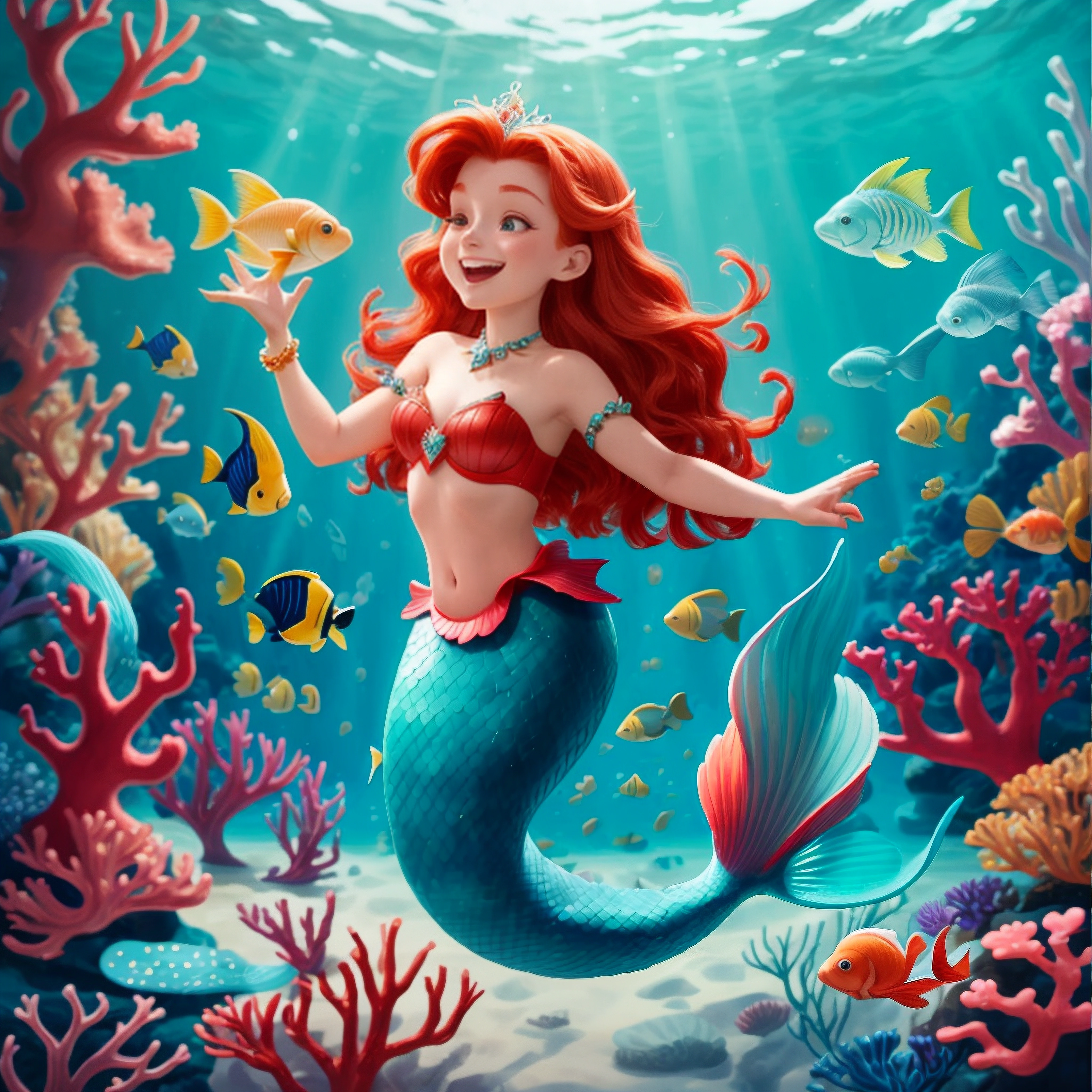 Meredith the Mermaid and the Ocean's Melody