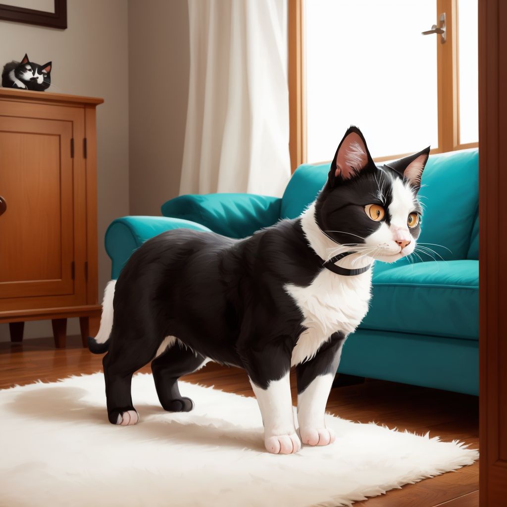 New life of Boris the cat.