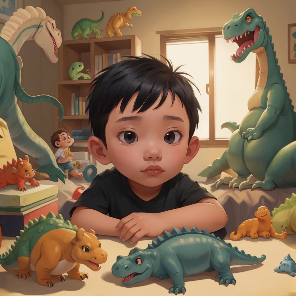 Phoenix and his Dinosaur