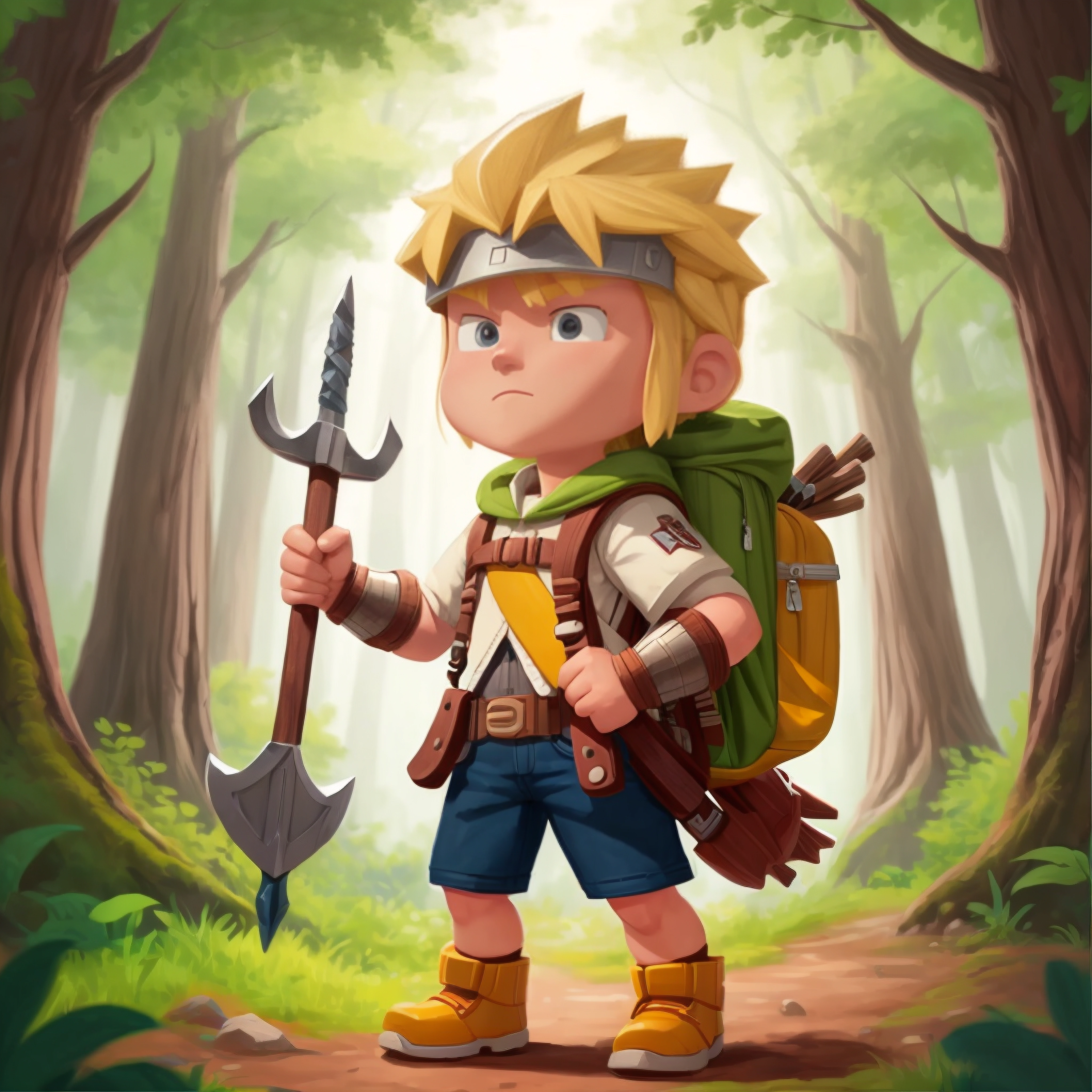 ruffing it in the wild with Thor