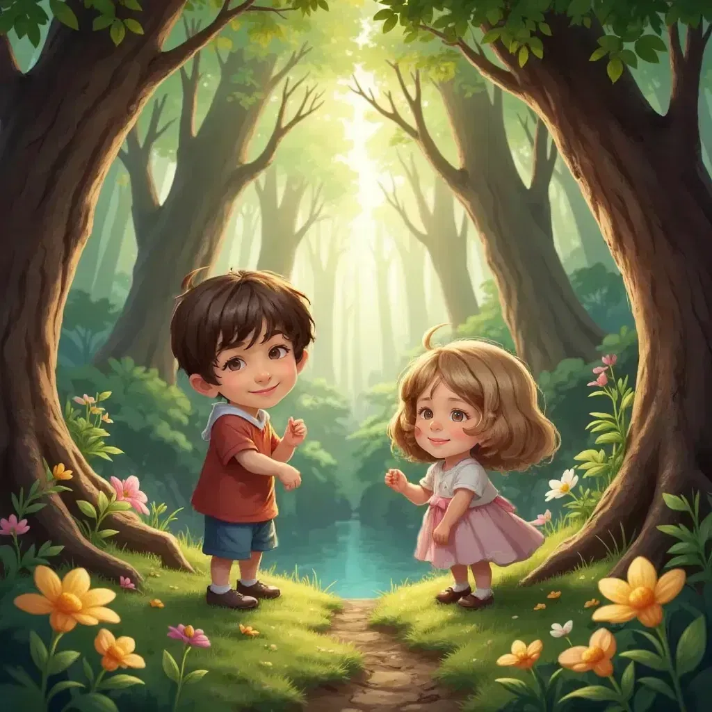 Sibiligs in the magical forest