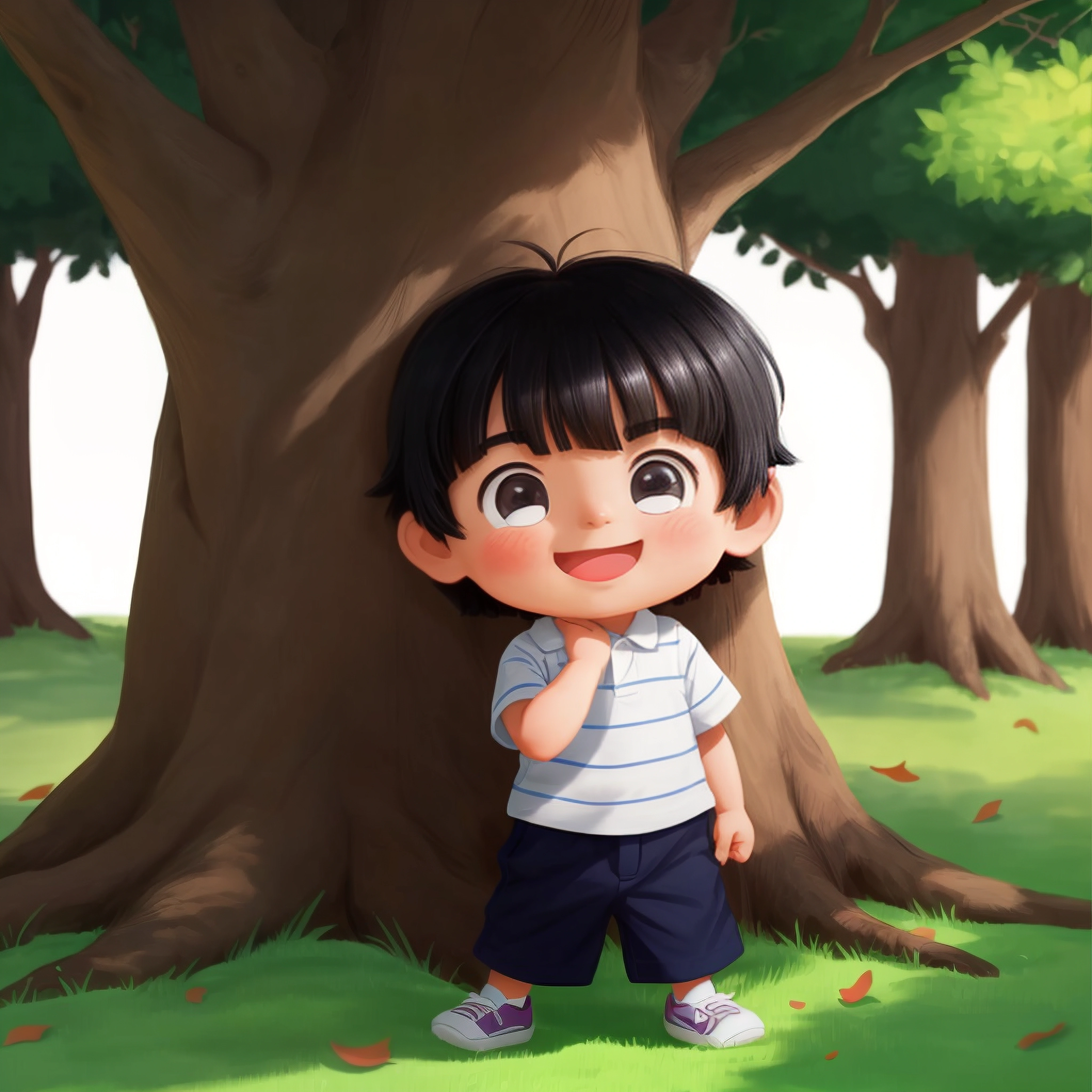 Siti and Andy Play Hide-and-Seek