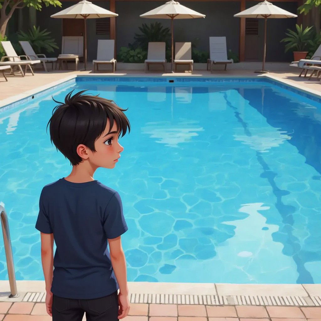 Tiny Shark Takes the Plunge! 